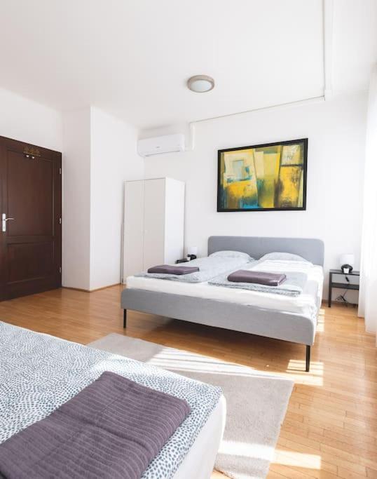 Bright Downtown Balcony Retreat Lejlighed Budapest Eksteriør billede